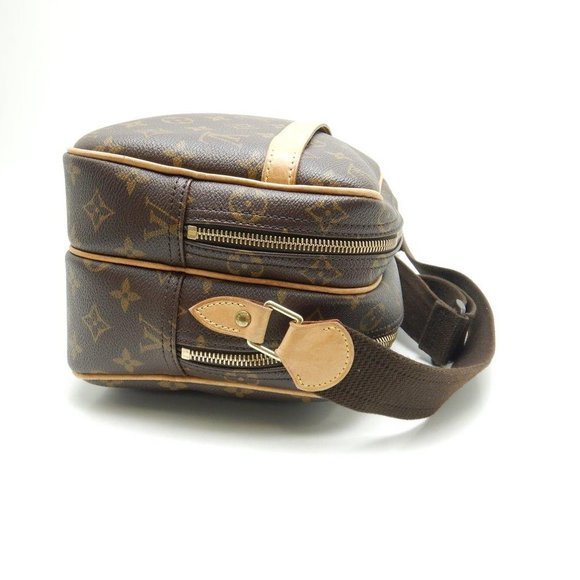 Louis Vuitton Monogram Reporter PM Brown Shoulder Bag - Picture 2 of 8